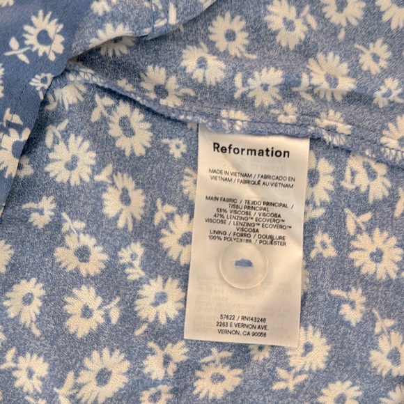 Like New Reformation Gabin Dress (8) - Picture 6 of 9